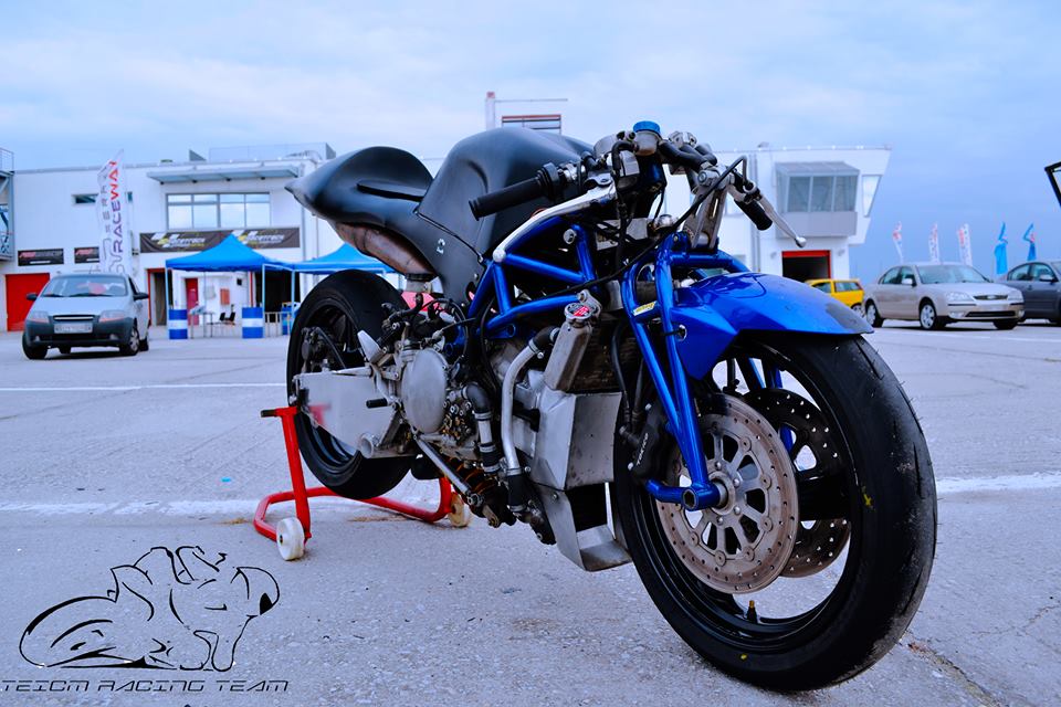 Η μοτοσυκλέτα της TEICM Racing Team!