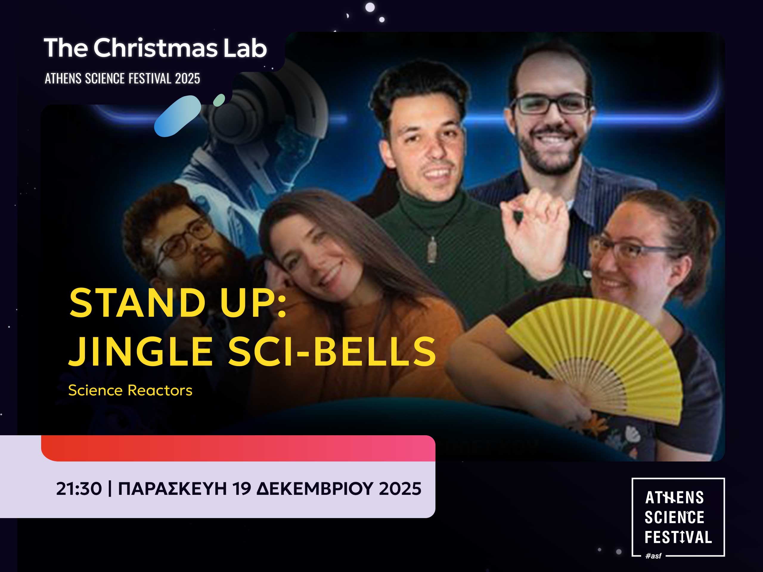 STAND UP “JINGLE SCI-BELLS”